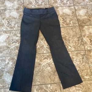 The limited charcoal pants size 6, regular